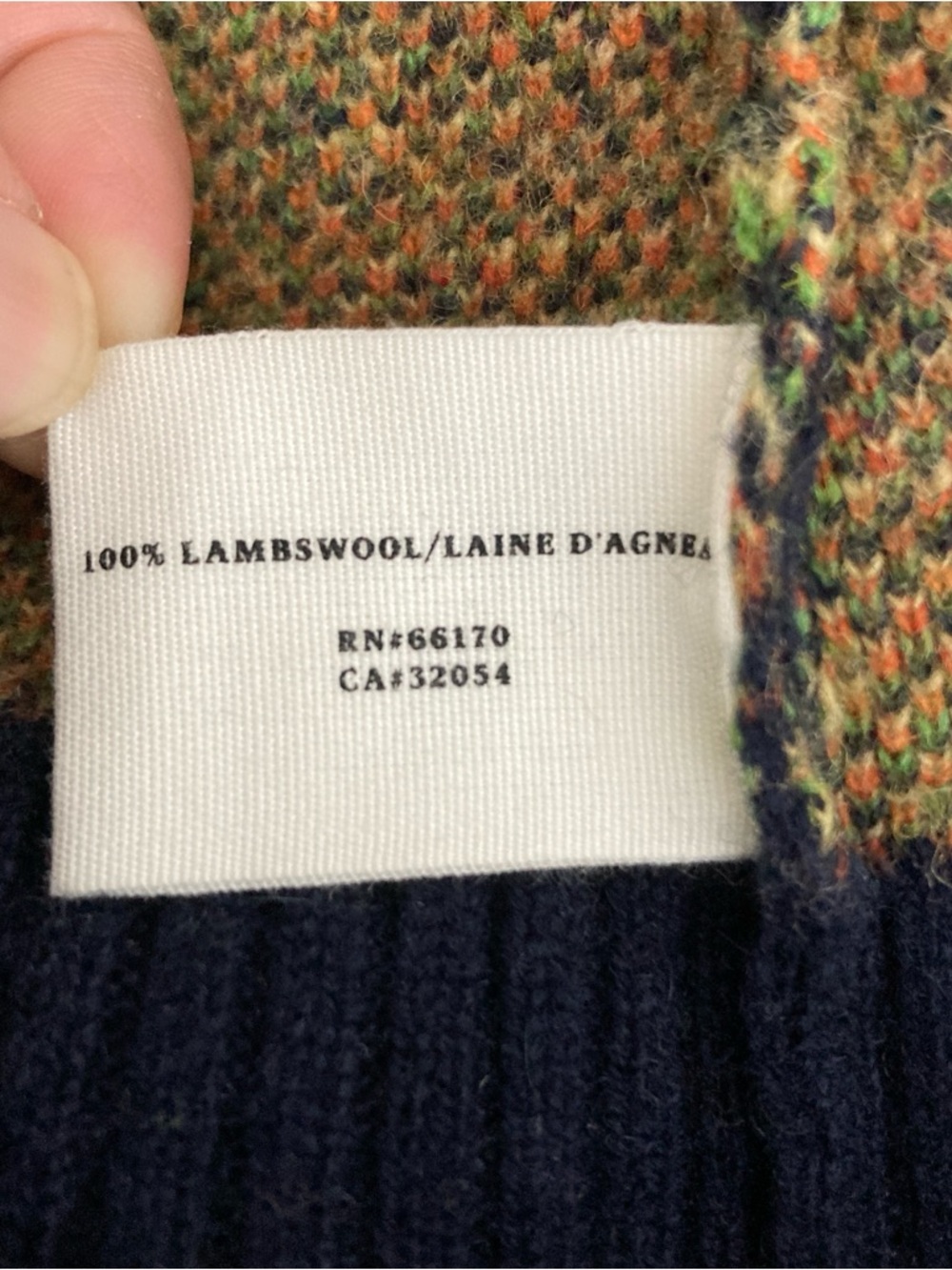 Sparrow Anthropologie Jacket Womens Medium Green Lambswool Cardigan Houndstooth - Picture 9 of 15